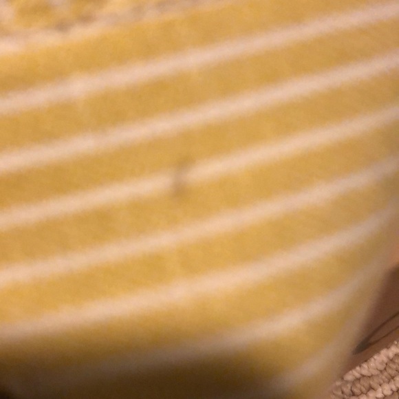 Toms Yellow Nautical stripe wedge size 6 - Picture 2 of 4